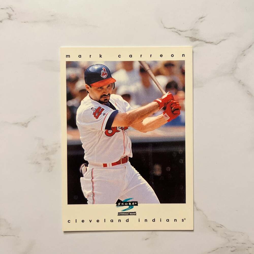 1997 Score #211 Mark Carreon Cleveland Indians
